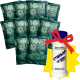 Набір сухих душій військових та присипка для ніг і взуття Сушкар Shower Pack (10 шт.)