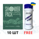 Набір сухих душій військових та присипка для ніг і взуття Сушкар Shower Pack (10 шт.)