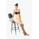 Компрессионные бриджи после липосакции подгрудные выше колен с бретелями Ersamed SLP-301