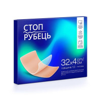 Медичний силіконовий пластир проти шрамів і рубців СТОП РУБЕЦЬ (Clever Girl) 32х4 см (1 мм)