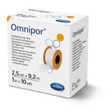 Пластир фіксуючий із нетканого матеріалу Omnipor 2,5см х 9,2м
