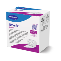 Пластырь эластичный фиксирующий на нетканой основе Omnifix Elastic 2,5см х 10м (2 шт)