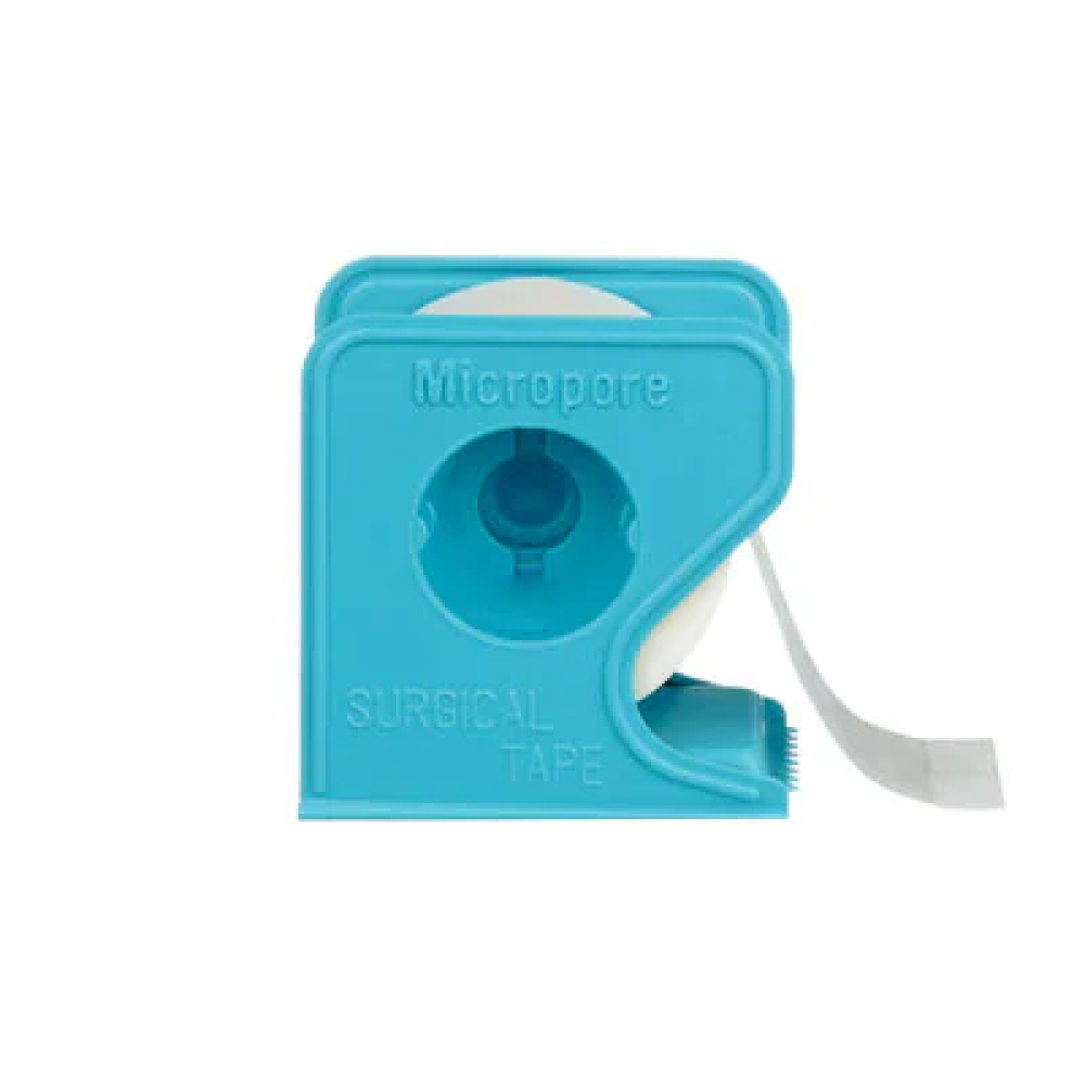 Гипоаллергенный пластырь на диспенсере 3M Micropore 1.25см x 5м