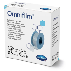 Пластир фіксуючий із прозорої плівки Omnifilm 1,25см х 5м