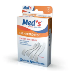 Ленты для закрытия ран Farmacerotto 4 х 76 мм