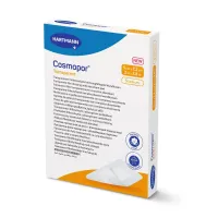 Пов’язка плівкова прозора з абсорбуючою подушечкою Cosmopor Transparent 5см x 7,2см (5 шт)