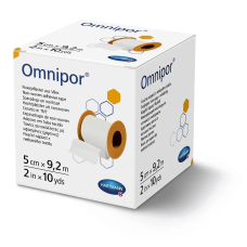 Пластир фіксуючий із нетканого матеріалу Omnipor 5см х 9,2м