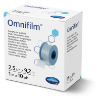Пластырь фиксирующий из прозрачной пленки Omnifilm 2,5см х 9,2м