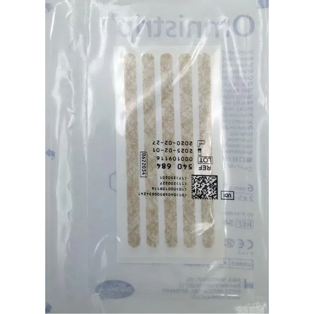 Полоски для бесшовного закрытия ран Omnistrip 6мм x 101мм, 10 смужок (2х5шт)