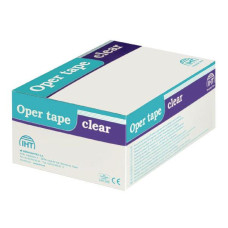 Мікроперфорована прозора хірургічна стрічка на поліет. основе Oper Tape Clear 5см х 5м