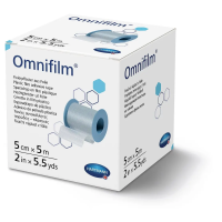 Пластир фіксуючий із прозорої плівки Omnifilm 5см х 5м