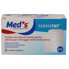 Самоклейний нетканий тейп для фіксації пов'язок FarmaTNT Fix 10 см х 10 м