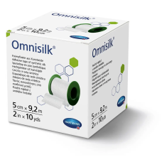 Пластир фіксуючий зі штучного шовку Omnisilk 5см х 9,2м