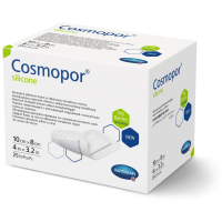 Абсорбуюча адгезивна силіконова пов'язка Cosmopor Silicone 10см x 8см