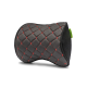 Автомобильный подголовник из экокожи красный Comfort Trip AMF 001-4 250x200x100