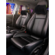 Автомобильный подголовник черный (велюр) Comfort Trip AMF 001-2 250x200x100