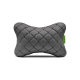 Автомобільний підголівник з екошкіри чорний Comfort Trip AMF 003-1 300x220x100
