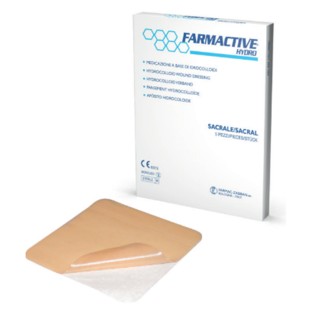 Гідроколоїдна пов'язка Farmactive Hydro 15х15см