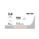 Хирургическая нить Ethicon ПДС II (PDS II) 3/0, длина 70 см, кол-режь. 26 мм, W9179H