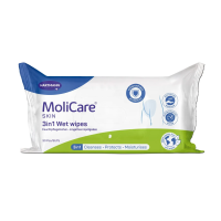 Вологі серветки MoliCare Skin 3-в-1 (30 шт)