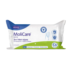 Вологі серветки MoliCare Skin 3-в-1 (30 шт)