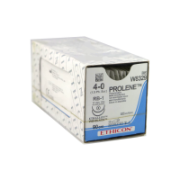 Хірургічна нитка Ethicon Пролен (Prolene) 4/0, довжина 90 см, 2 кол. голки 17 мм, W8329 (8357H)