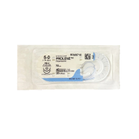 Хірургічна нитка Ethicon Пролен (Prolene) 5/0, довжина 75 см, 2 кол. голки 13 мм, W8710