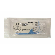 Хірургічна нитка Ethicon Пролен (Prolene) 3/0, довжина 90 см, 2 шт. кол. голка 31 мм, W8525