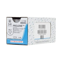 Хірургічна нитка Ethicon Пролен (Prolene) 3/0, довжина 45 см, звор-ріж. голка 26 мм, W8684G (W8684)