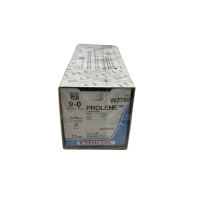 Хірургічна нитка Ethicon Пролен (Prolene) 9/0, довжина 13 см, кол. голка 4,7 мм, W2780
