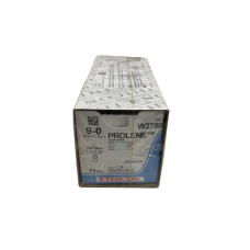 Хирургическая нить Ethicon Пролен (Prolene) 9/0, длина 13 см, кол. игла 4,7 мм, W2780