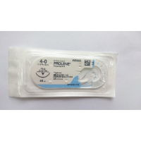 Хирургическая нить Ethicon Пролен (Prolene) 4/0, длина 45 см, обр-реж. игла 19 мм, W8683