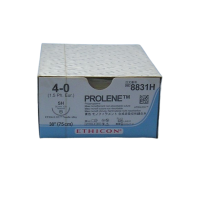 Хірургічна нитка Ethicon Пролен (Prolene) 4/0, довжина 75 см, кол. голка 26 мм, 8831H
