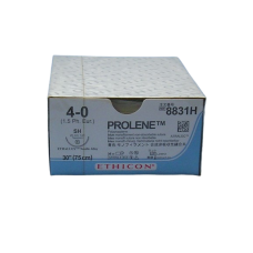 Хірургічна нитка Ethicon Пролен (Prolene) 4/0, довжина 75 см, кол. голка 26 мм, 8831H