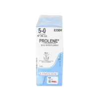 Хірургічна нитка Ethicon Пролен (Prolene) 5/0, довжина 90 см, 2 кол. голки 17 мм, 8356H (W8330)