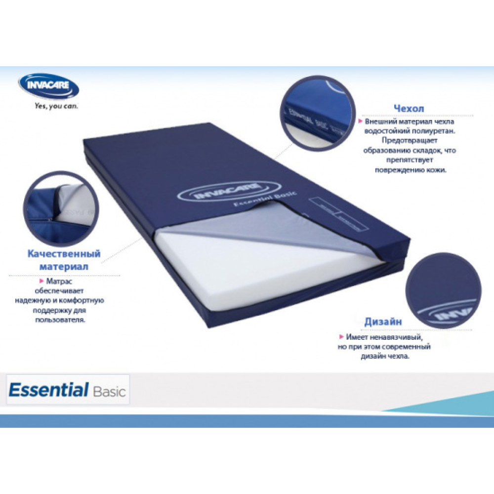 Протипролежневий матрац Invacare Essential Basic