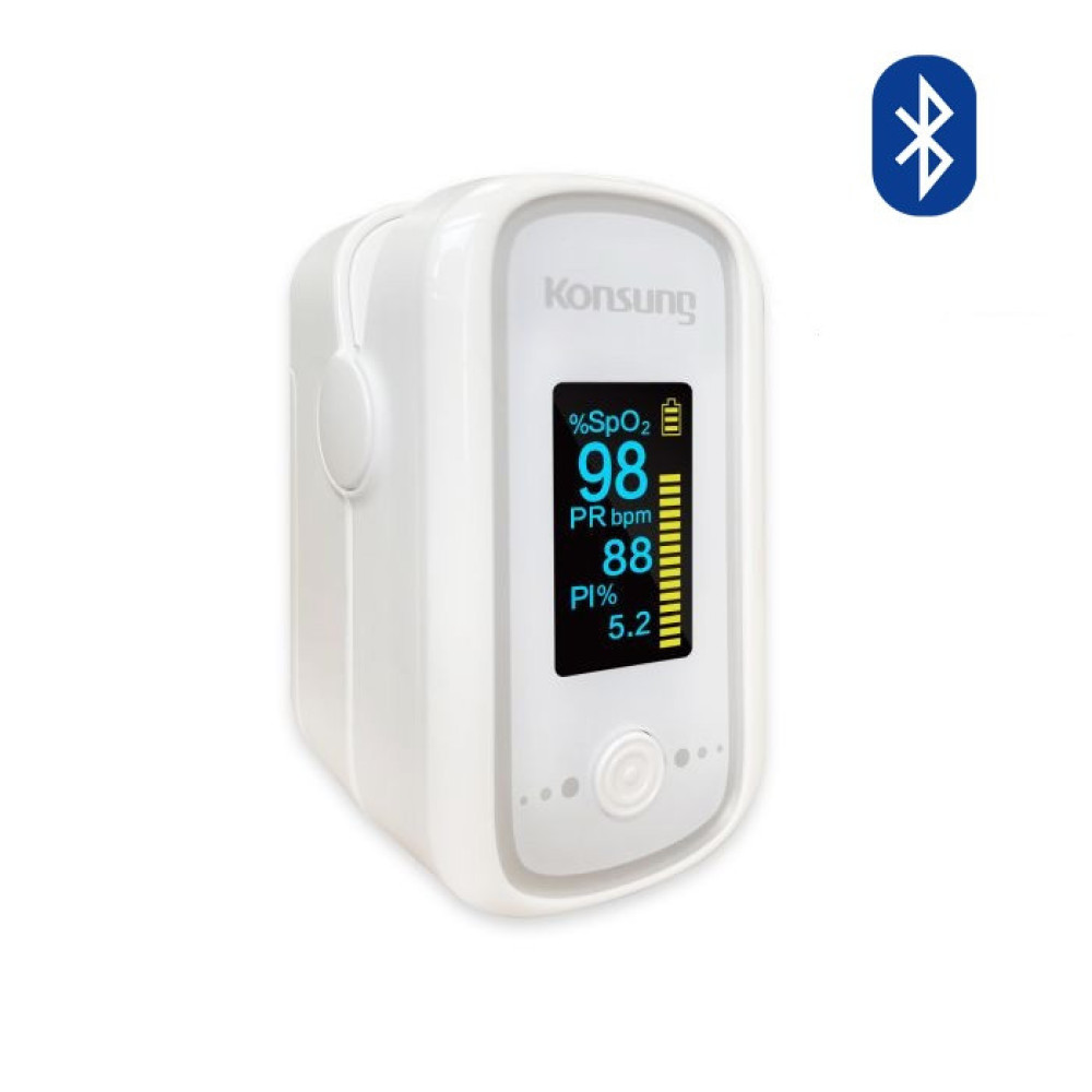 Пальцевий пульсоксиметр Sonosat F02LP (Bluetooth, IOS, Android)