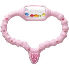 Стимулятор для прорезывания временных зубов Curaprox Curababy girl (Розовый)