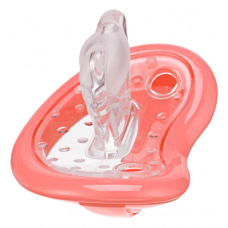 Набор соска + контейнер для хранения Curaprox Babysoother coral/1 (Коралловый) (7-18 месяцев)