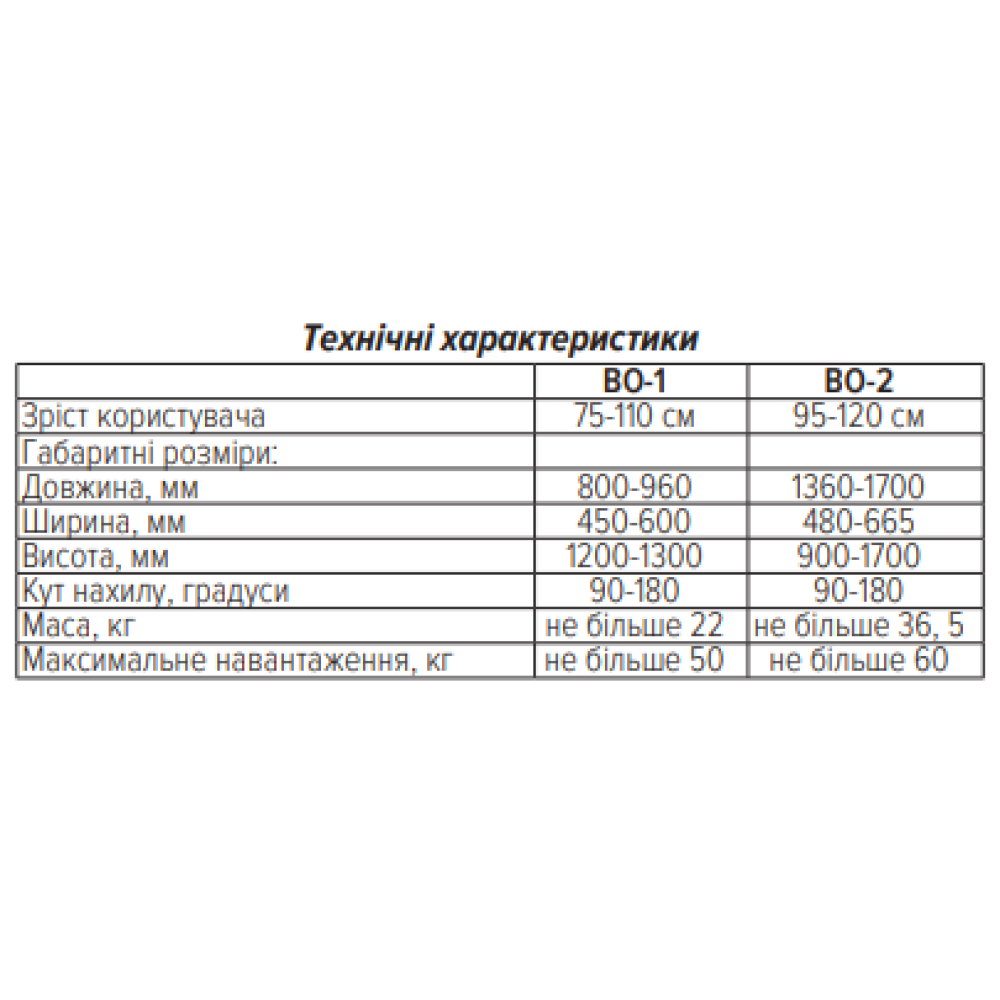 Вертикалізатор ортопедичний Ортопед «ВО-1»