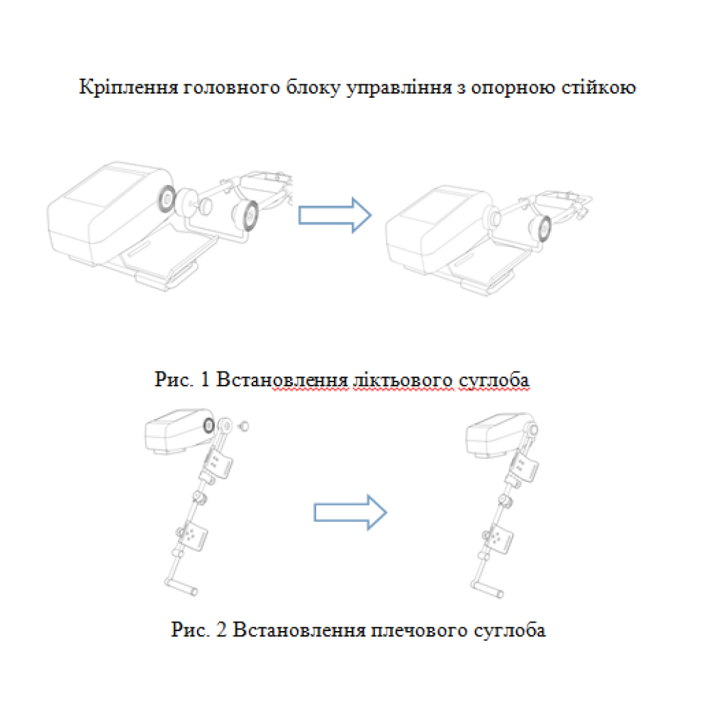 Система безперервного пасивного руху плечового суглоба Ортопед YTK-E