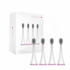 Насадки для звукової зубної щітки (4 шт.) Medica+ KidsBrush 7.0 Pink