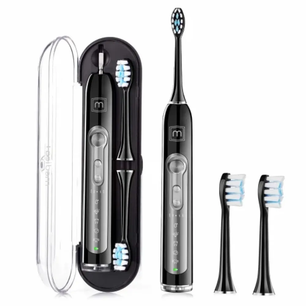 Насадки для ультразвуковой зубной щетки (4 штуки) Medica+ probrush 9.0 (ultasonic) black