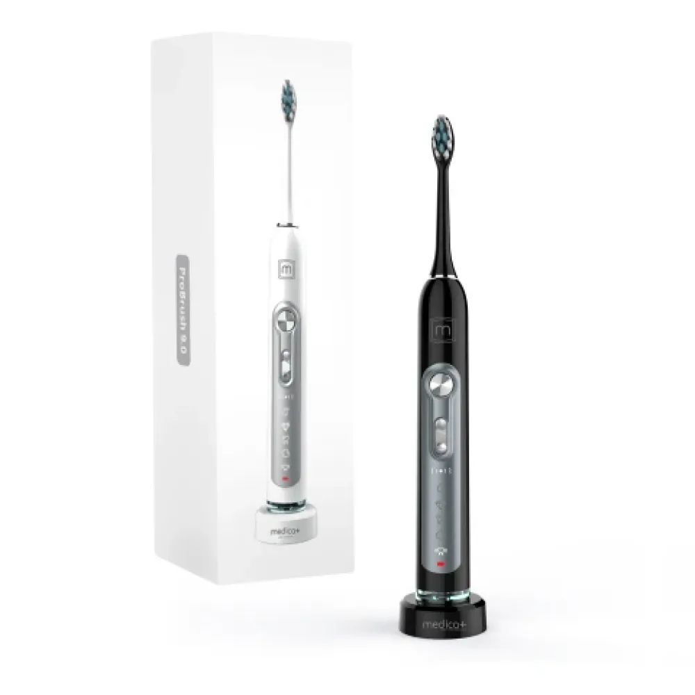 Насадки для ультразвуковой зубной щетки (4 штуки) Medica+ probrush 9.0 (ultasonic) black