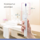 Змінні насадки щіток B.Well для PRO-850 (Чорний / Білий)