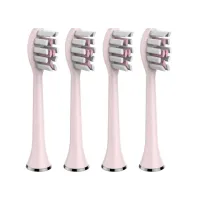 Насадки для ультразвукової зубної щітки (4 штуки) Medica+ probrush 9.0 (ultasonic) pink