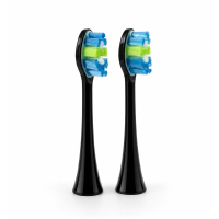 Змінні насадки для електричної зубної щітки U:Med CLEANPRO TB-700.4 (4 шт) (Чорний/Білий)
