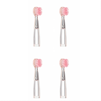 Насадки для дитячої зубної щітки (4 шт.) Medica+ Kidsbrush 2.0 pink