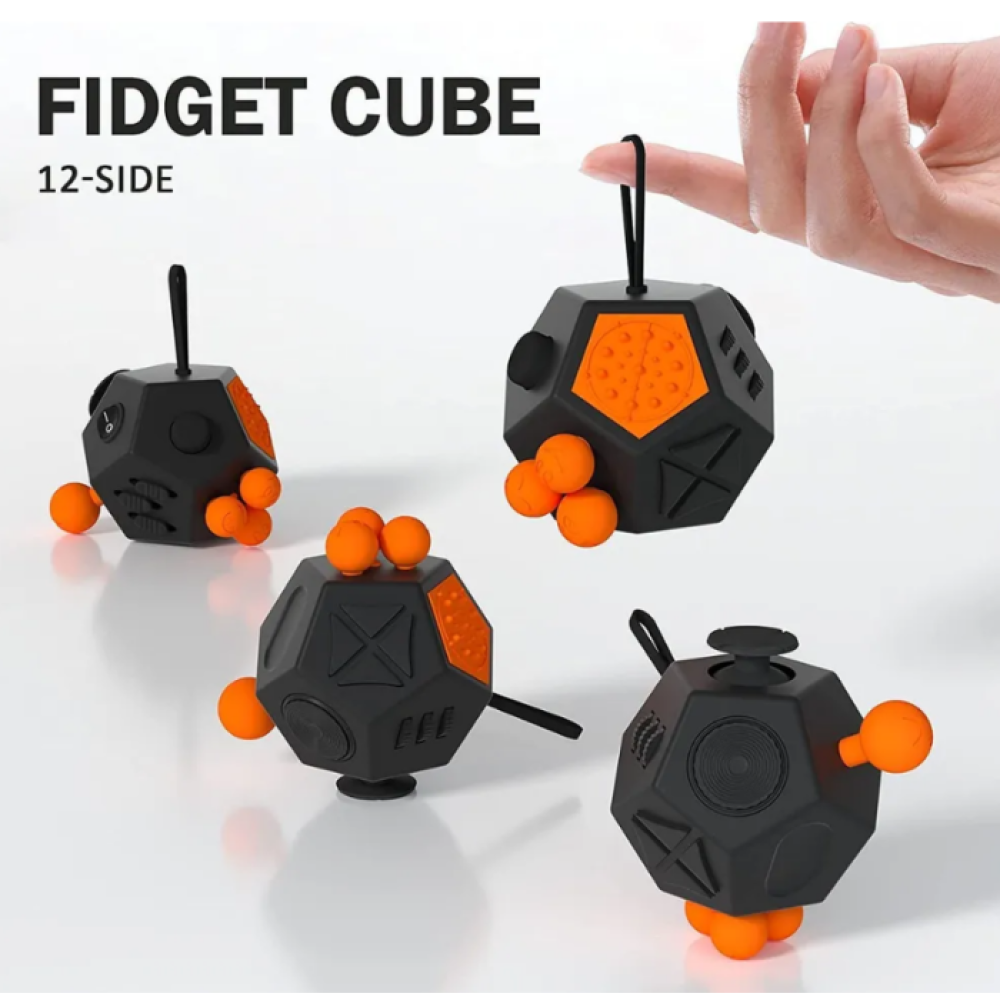 Кубик Fidget для розвитку дрібної моторики Сенсорна іграшка-антистрес Beauty Gadgets