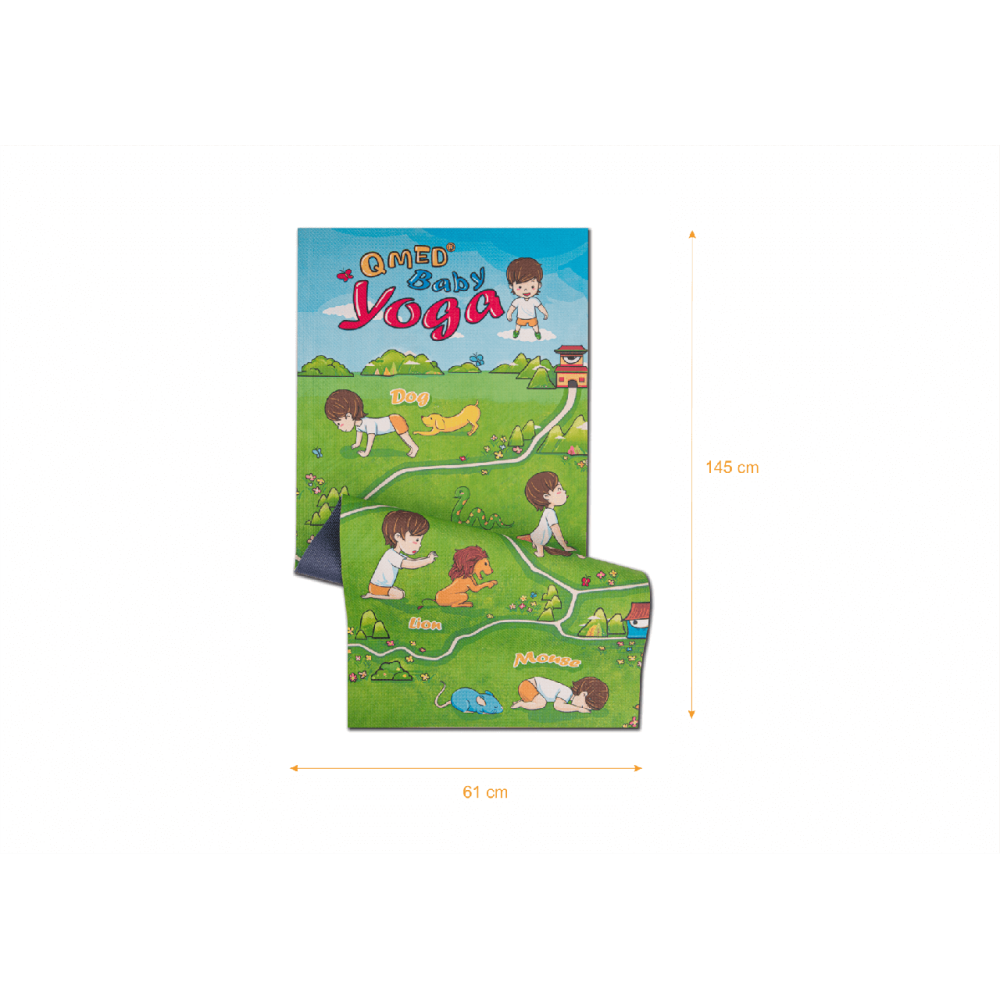 Коврик для йоги детский Qmed Baby Yoga